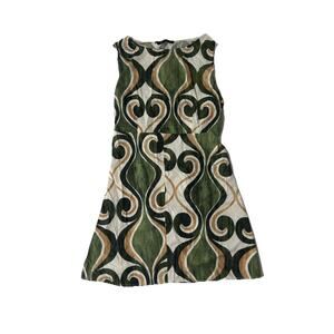 Andrea Sassi Firenze Fit And Flare Dress Green - Size S